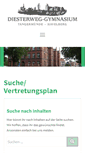 Mobile Screenshot of gymnasium-diesterweg.de